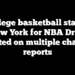 College basketball star in New York for NBA Draft arrested on multiple charges: reports
