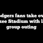 Dodgers fans take over Yankee Stadium with large group outing