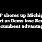 GOP shores up Michigan effort as Dems lose Senate incumbent advantage
