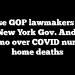 House GOP lawmakers grill ex-New York Gov. Andrew Cuomo over COVID nursing home deaths