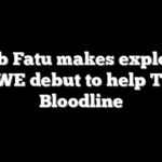 Jacob Fatu makes explosive WWE debut to help The Bloodline