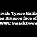 NBA rivals Tyrese Haliburton, Jalen Brunson face off at WWE SmackDown