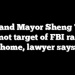 Oakland Mayor Sheng Thao was not target of FBI raid on home, lawyer says