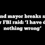 Oakland mayor breaks silence after FBI raid: ‘I have done nothing wrong’
