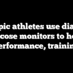 Olympic athletes use diabetes glucose monitors to hone performance, training