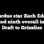 Purdue star Zach Edey selected ninth overall in NBA Draft to Grizzlies