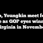 Trump, Youngkin meet for first time as GOP eyes winning Virginia in November