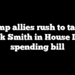 Trump allies rush to target Jack Smith in House DOJ spending bill