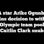 WNBA star Arike Ogunbowale explains decision to withdraw from Olympic team pool after Caitlin Clark snub