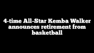 4-time All-Star Kemba Walker announces retirement from basketball