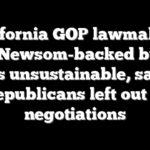 California GOP lawmakers slam Newsom-backed budget as unsustainable, say Republicans left out of negotiations