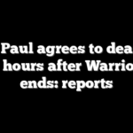 Chris Paul agrees to deal with Spurs hours after Warriors run ends: reports