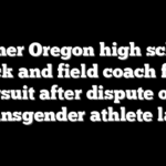 Former Oregon high school track and field coach files lawsuit after dispute over transgender athlete law