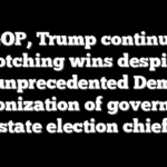 GOP, Trump continue notching wins despite unprecedented Dem weaponization of government: state election chief