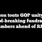 Johnson touts GOP unity over record-breaking fundraising numbers ahead of RNC