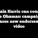 Kamala Harris can count on the Obamas: campaign releases new endorsement video