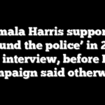 Kamala Harris supported ‘Defund the police’ in 2020 radio interview, before Biden campaign said otherwise