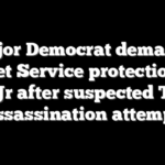 Major Democrat demands Secret Service protection for RFK, Jr after suspected Trump assassination attempt
