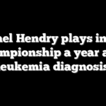 Michael Hendry plays in Open Championship a year after leukemia diagnosis
