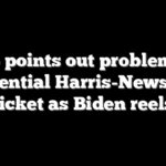 Rubio points out problem with potential Harris-Newsom ticket as Biden reels