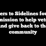 Soldiers to Sidelines founder on a mission to help veterans and give back to the community
