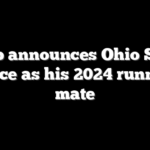 Trump announces Ohio Sen JD Vance as his 2024 running mate