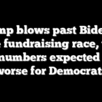 Trump blows past Biden in June fundraising race, with July numbers expected to be worse for Democrats