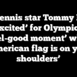US tennis star Tommy Paul ‘excited’ for Olympics: ‘Feel-good moment’ when ‘American flag is on your shoulders’