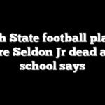 Utah State football player Andre Seldon Jr dead at 22, school says