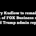 Larry Kudlow to remain at helm of FOX Business show amid Trump admin reports