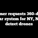Schumer requests 360-degree radar system for NY, NJ to detect drones