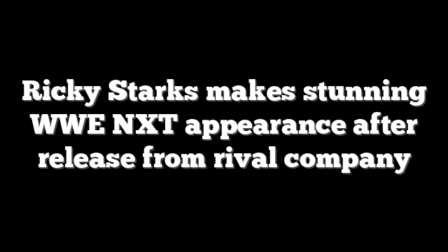 Ricky Starks makes stunning WWE NXT appearance after release from rival company