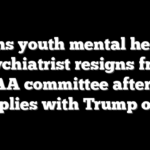 Trans youth mental health psychiatrist resigns from NCAA committee after org complies with Trump order
