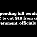 GOP spending bill would force DC to cut $1B from city government, officials say