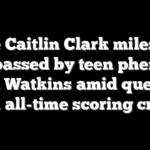Huge Caitlin Clark milestone surpassed by teen phenom JuJu Watkins amid quest to steal all-time scoring crown