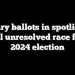 Military ballots in spotlight in final unresolved race from 2024 election