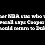 Former NBA star who went first overall says Cooper Flagg should return to Duke