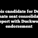 Illinois candidate for Durbin Senate seat consolidates support with Duckworth endorsement