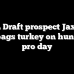 NFL Draft prospect Jaxson Dart bags turkey on hunt after pro day