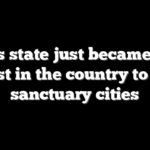 This state just became the latest in the country to ban sanctuary cities