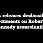 CIA releases declassified documents on Robert F Kennedy assassination