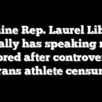 Maine Rep. Laurel Libby officially has speaking rights restored after controversial trans athlete censure