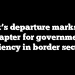 Musk’s departure marks new chapter for government efficiency in border security