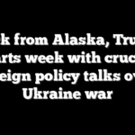 Back from Alaska, Trump starts week with crucial foreign policy talks over Ukraine war