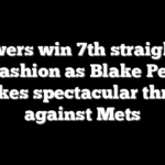 Brewers win 7th straight in epic fashion as Blake Perkins makes spectacular throw against Mets