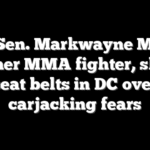 GOP Sen. Markwayne Mullin, former MMA fighter, skips seat belts in DC over carjacking fears