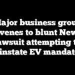 Major business group intervenes to blunt Newsom lawsuit attempting to reinstate EV mandates