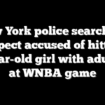 New York police search for suspect accused of hitting 12-year-old girl with adult toy at WNBA game
