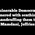 Vulnerable Democrats hammered with scathing ad handcuffing them to Mamdani, Jeffries