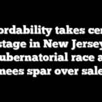 Affordability takes center stage in New Jersey gubernatorial race as nominees spar over sales tax